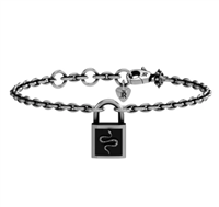 Bracciale John Richmond SERRATURA in Bronzo JRLB03BW - JRLB03BW